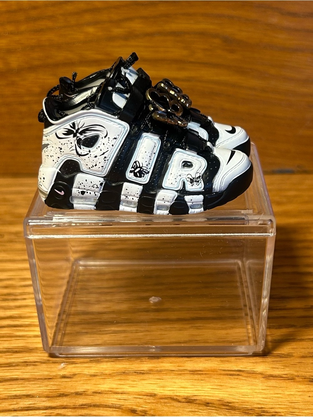 MINI sneaker collectables with butterfly charm